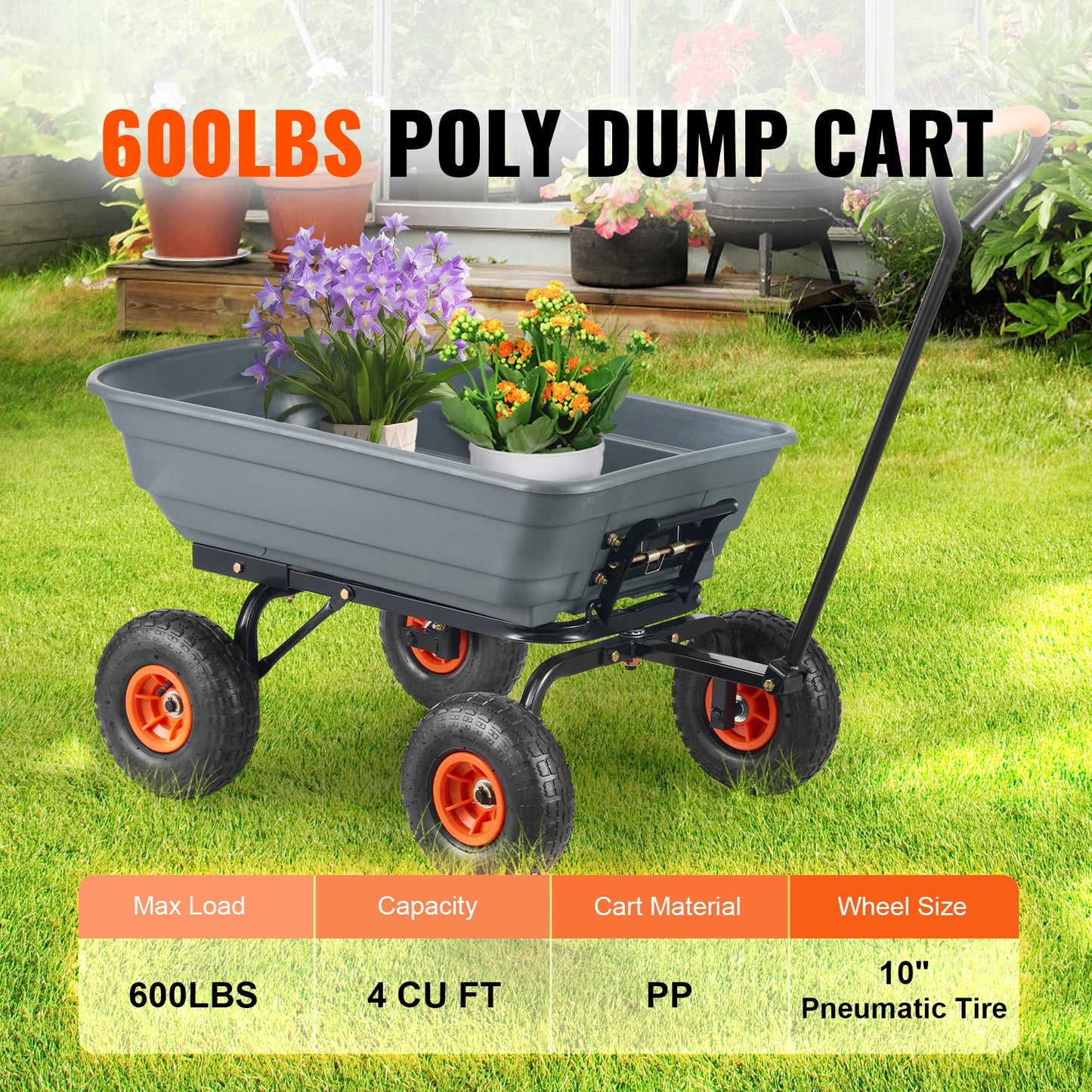 Garden Dump Cart