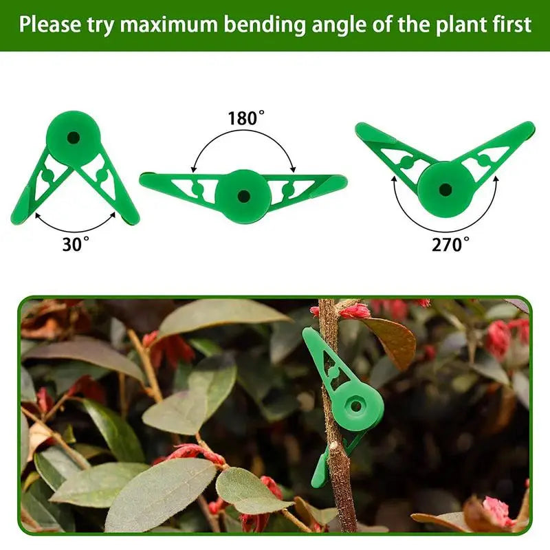 Bud Trainer Plant Training Clips Gardening Accessories 360 Degree Adjustable Plant Cages & Supports Structures Bud Bender