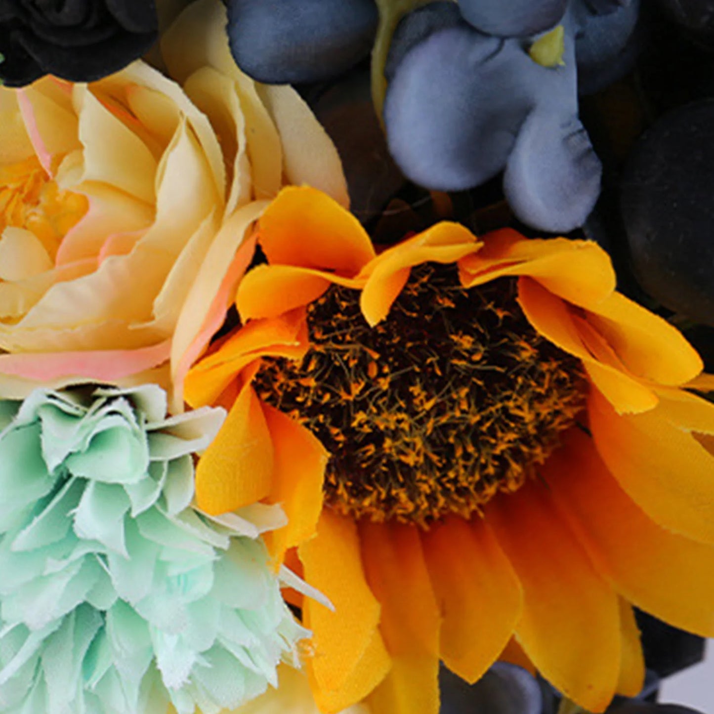 30cm Halloween Spider Wooden Plaque Door Hanging With Rattan Wreath Wall Decor For Home Festival Party Supplies