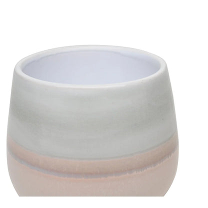 Ceramic Planter with Drainage Holes Indoor Outdoor Plants Succulents Flowers 10 Inch Decorative Pot